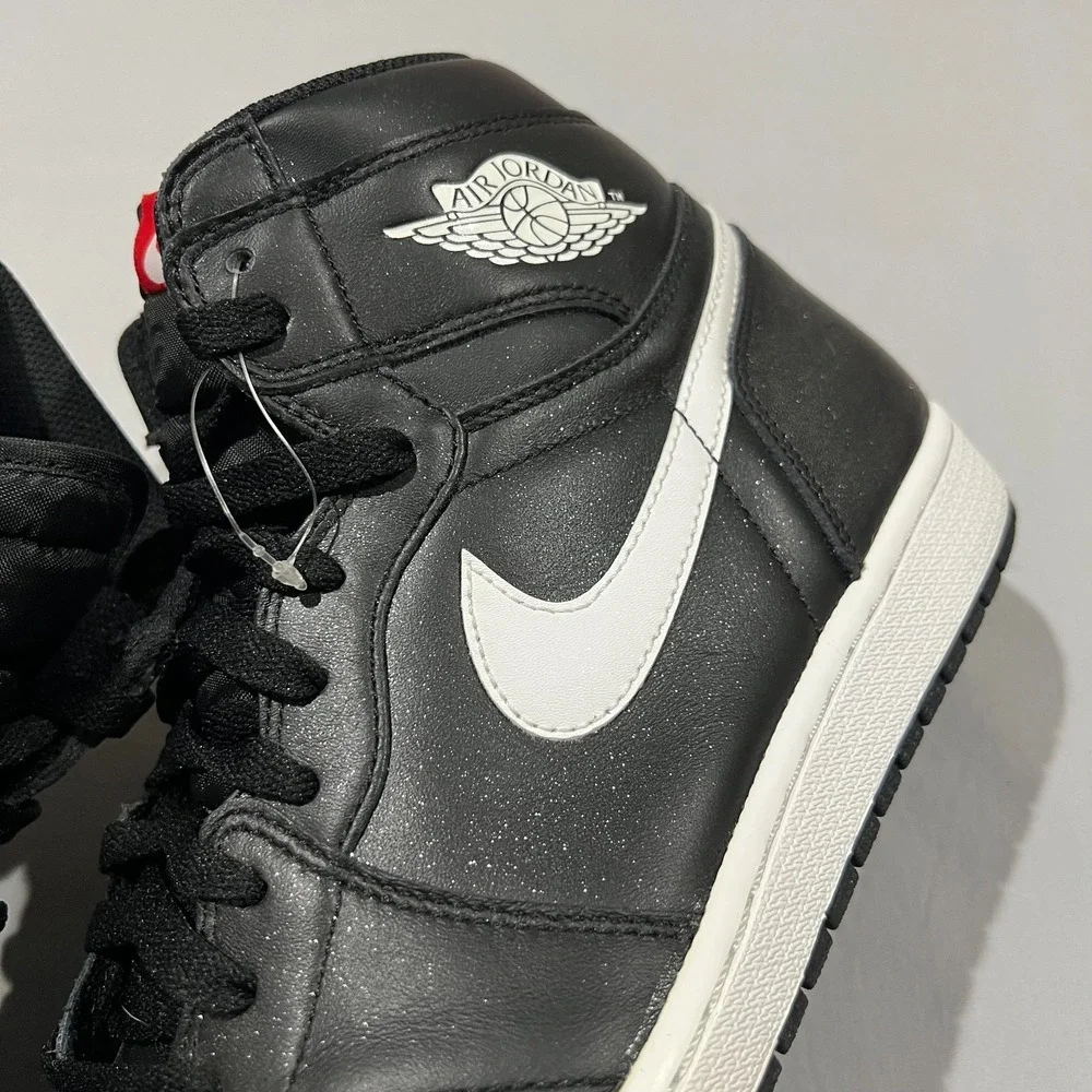 Nike Air Jordan 1 Retro Yin Yang 555088-011 Black White Mens Sneakers Size 11